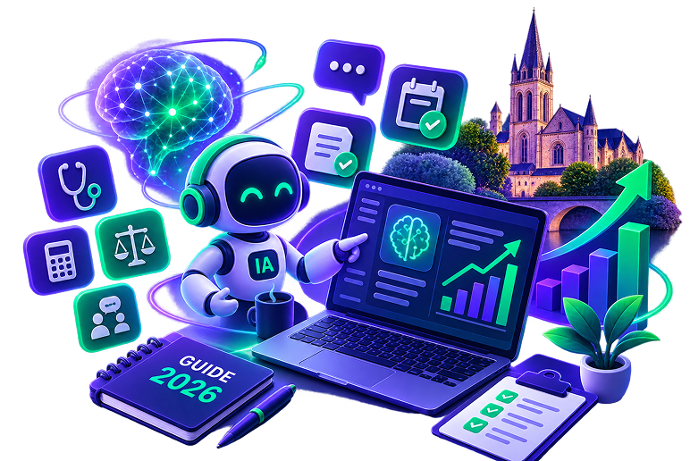 L'intelligence artificielle pour les professions libérales de Poitiers — guide pratique 2026